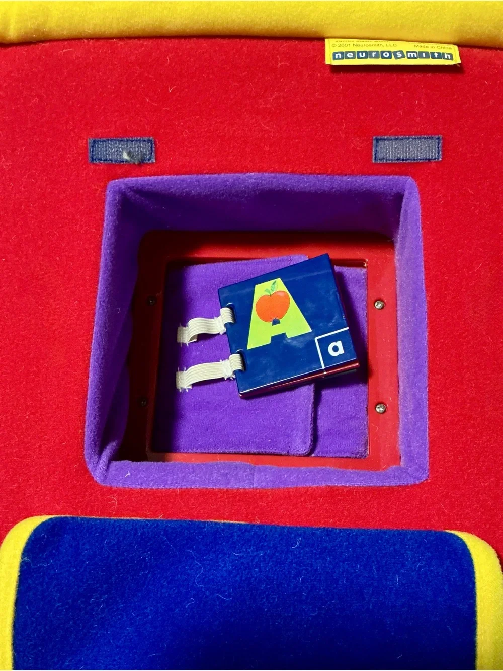 Neurosmith Jumbo Learning Block Plush Activity Toy